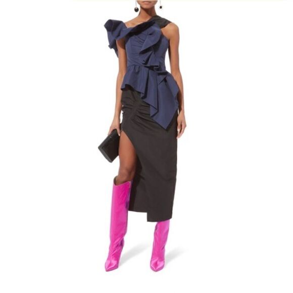 Alexandre Vauthier Metallic Mirrored Tall Pointed - Picture 8 of 15